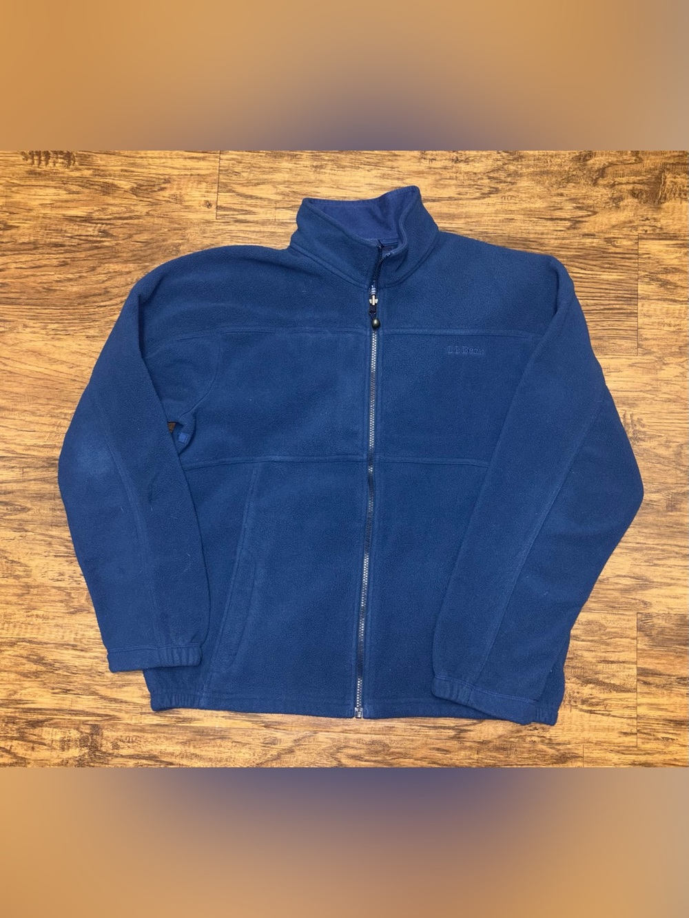 LL Bean Fleece Jacket Size Medium